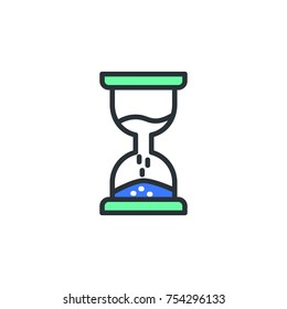 Clock icon vector design illustration