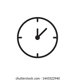 clock icon vector design template