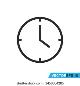 clock icon vector design template