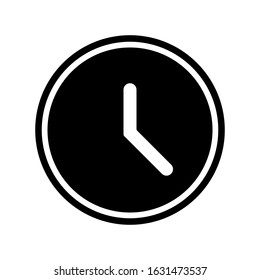 clock icon vector design template