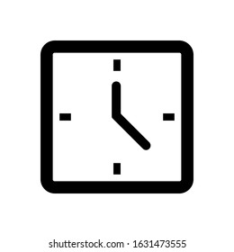 clock icon vector design template