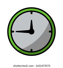 clock icon vector design template