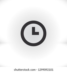clock icon. Vector  Eps 10 