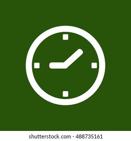 Clock  Icon ,vector. Flat design.