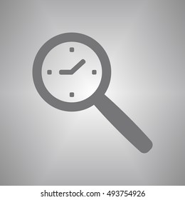 Clock  Icon ,vector. Flat design.