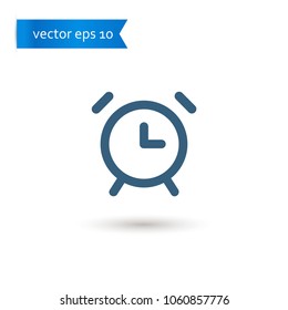 clock. clock icon. clock vector. flat style. sign design vector. sign design. Vector EPS 10