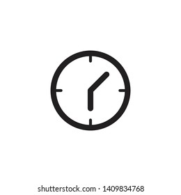 Clock Icon Vector Illustration - Vector