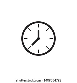 Clock Icon Vector Illustration - Vector