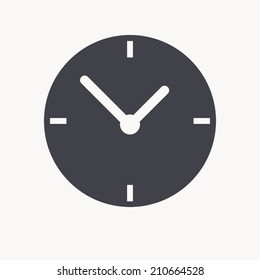 clock icon icon , vector illustration