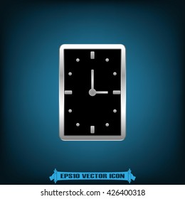 Clock icon vector illustration