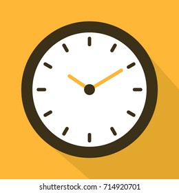 Clock icon vector illustration