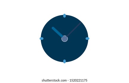 Clock icon vector illustration. Can be used web and mobile apps.