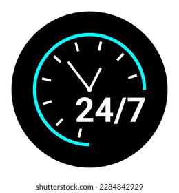 Clock icon vector illustration design isolated