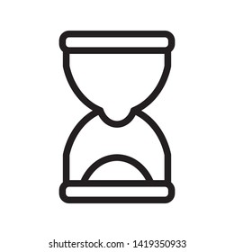 Clock icon vector illustration logo template