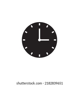 clock icon vector illustration symbol design