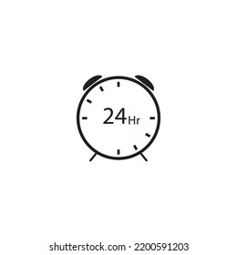 clock icon vector illustration symbol design
