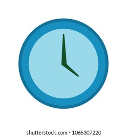 Clock icon - vector Clock illustration, time symbol - alarm clock sign