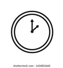 clock icon vector ilustration template