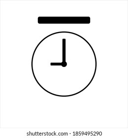 
símbolo o signo del vector del reloj