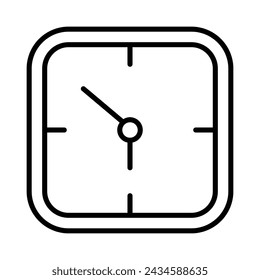Uhr Symbol Vektor Stock Illustration.