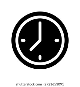 Vektorsymbol-Entwurfsgrafik für Uhren