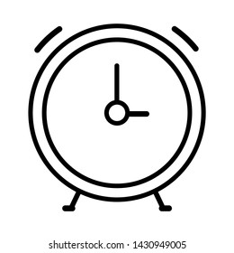 clock icon vector, symbol illustration.