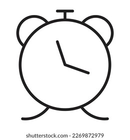 clock icon vector, table clock icons with black and white
