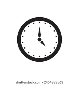 clock icon vector template illustration logo design