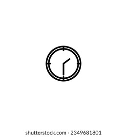 Clock Icon Vector. Time Icon Vector. 