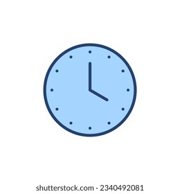 Clock icon vector. Time sign and symbol. watch icon