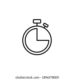 Clock Icon Vector. Time Icon Vector. Watch Icon Symbol