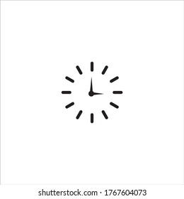 tiempo de reloj vectorial 