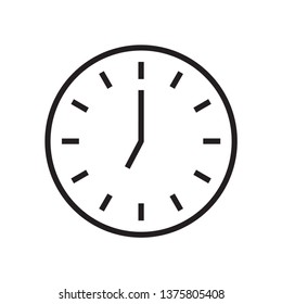 clock icon vectors