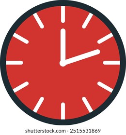 Clock icon vectors and illustrations. Alarm clock vector graphics