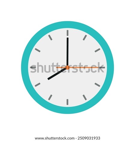 Clock icon. Wake up timer clock. Timer clock cartoon design. Watch vector illustration.