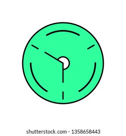 Clock icon - Watch sign vector