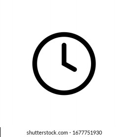 Clock icon. Watch, time icon vector illustration