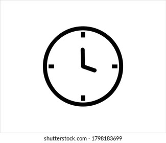 Icono de reloj. Ilustración vectorial de icono de Watch.