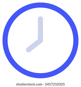 Clock icon for web, app, infographic, etc
