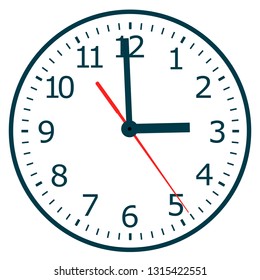 Clock icon. World time concept. Business background. Internet marketing. Daily infographic