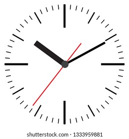 Clock icon. World time concept. Business background. Internet marketing. Daily infographic
