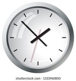 Clock icon. World time concept. Business background. Internet marketing. Daily infographic