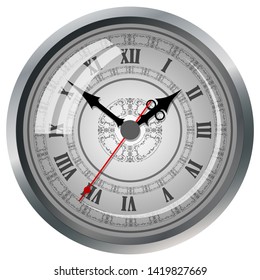 Icono de reloj. Concepto de tiempo mundial. Antecedentes comerciales. marketing en Internet. Infografía diaria