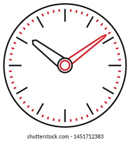 Icono de reloj. Concepto de tiempo mundial. Antecedentes comerciales. marketing en Internet. Infografía diaria