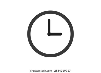 Clock icons are commonly used for poster designs, banners, billboards, etc.