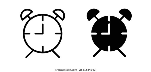 Clock icons for web ui designs
