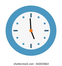 Clock icon.Time design. vector graphic