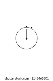 clock icon,watch icon, smartwatch icon, vector