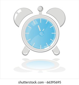 clock isolated on white