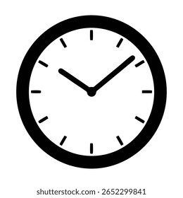 Reloj aislado sobre fondo blanco